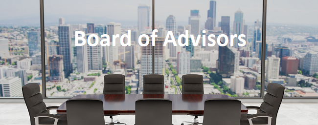 board of advisors with letters