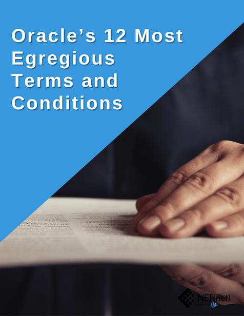 Top 12 (most egregious) Oracle Terms and Conditions